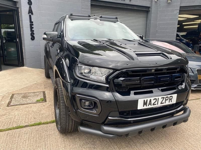 Black Used 2021 Ford Ranger Raptor Pickup | £16,995 (Super price) - Image 1/4