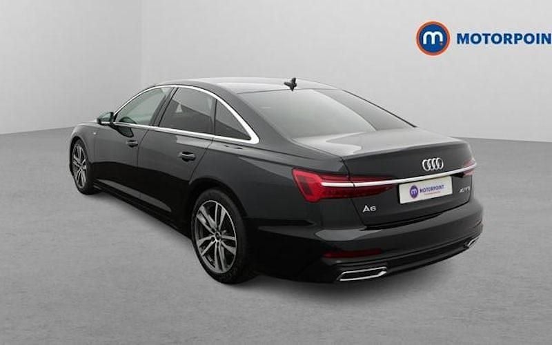 Used Audi A6 S-Line 204 HP (150 kW) 2021 Black Sedan