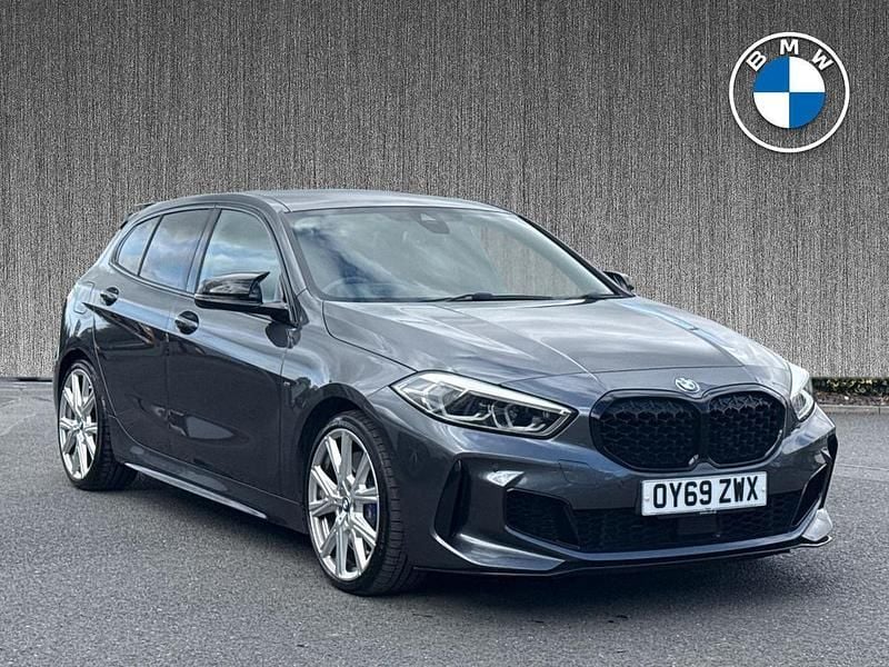 Mineral grey Used 2019 BMW M135 M Sport Hatchback | £22,999 (Fair price) - Image 1/4