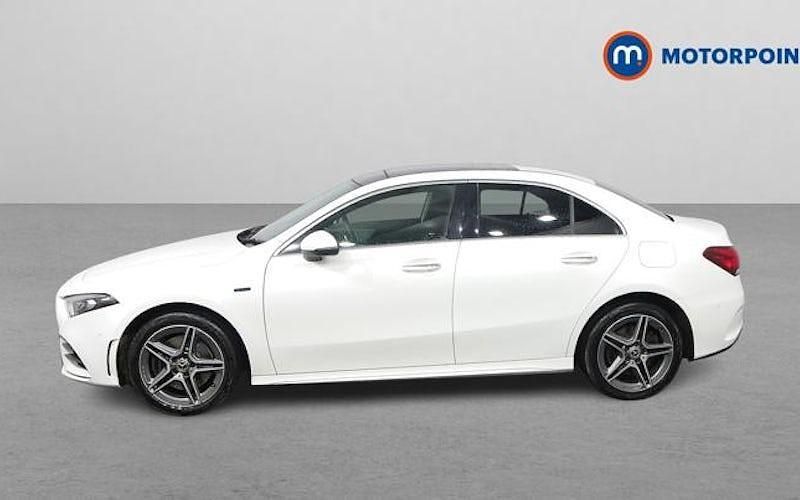 Used Mercedes A250 AMG Line Premium Plus 218 HP (160 kW) 2021 White Sedan