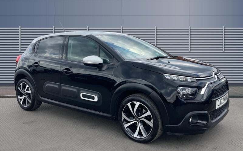 Black Used 2022 Citroën C3 PureTech Hatchback | £12,724 (Good price) - Image 1/4