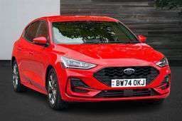 Red Used 2025 Ford Focus ST-Line Hatchback | £20,999 (A bit pricey) - Image 1/4