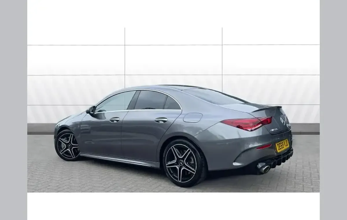 Used Mercedes CLA35 AMG Premium 306 HP (225 kW) 2019 Grey Coupe