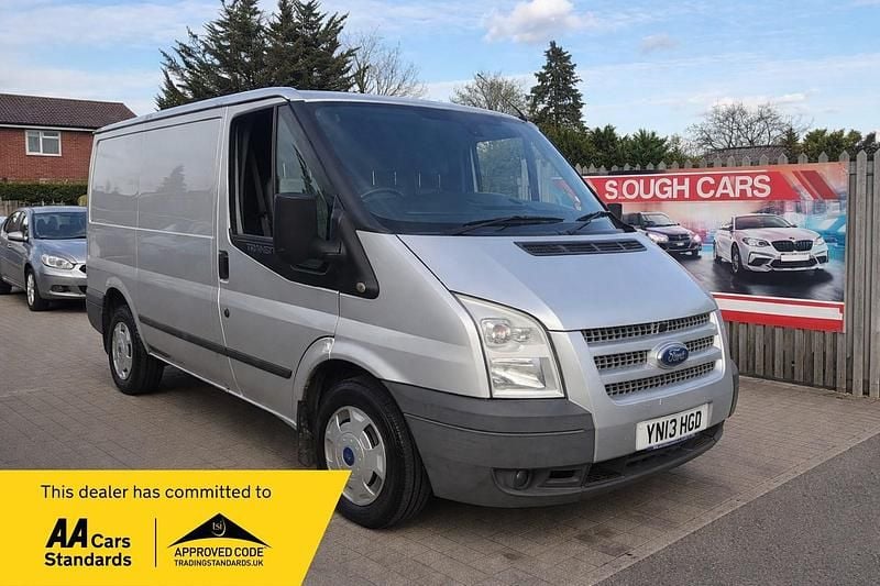 Used Ford Transit Trend 100 HP (73 kW) 2013 Silver Van