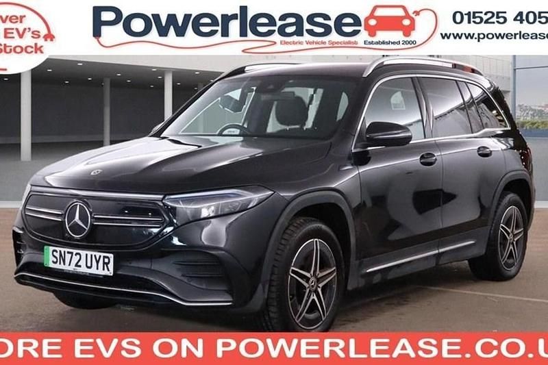 Black Used 2022 Mercedes EQB350 AMG line SUV | £22,989 (Good price) - Image 1/1