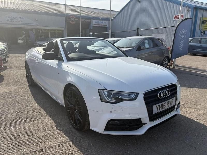 Used Audi A5 Cabriolet S-Line 2015 White Cabriolet