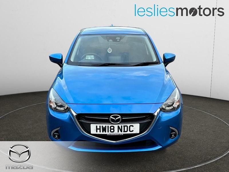 Used Mazda 2 Inclusive 2018 Blue Hatchback