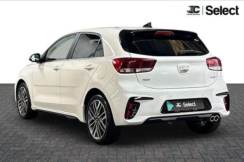 Used Kia Rio GT-Line S 120 HP (88 kW) 2023 White Hatchback