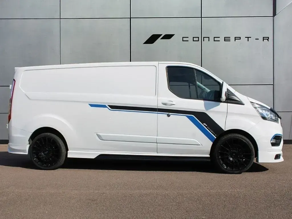 Begagnad Ford Transit Custom Limited 170 HK (125 kW) 2021 Vit Van