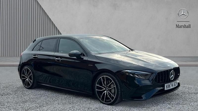 Black Used 2024 Mercedes A35 AMG Edition Hatchback | £36,480 - Image 1/4