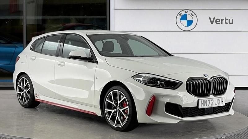 White Used 2022 BMW 128 Comfort Edition Hatchback | £22,214 (Super price) - Image 1/3