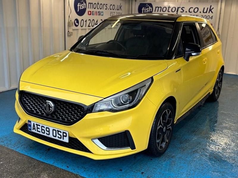 Yellow Used 2019 MG MG3 Exclusive Hatchback | £6,790 (Fair price) - Image 1/3