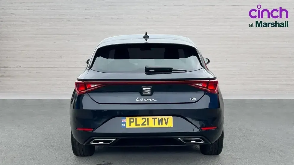 Used Seat Leon FR 130 HP (95 kW) 2021 Blue