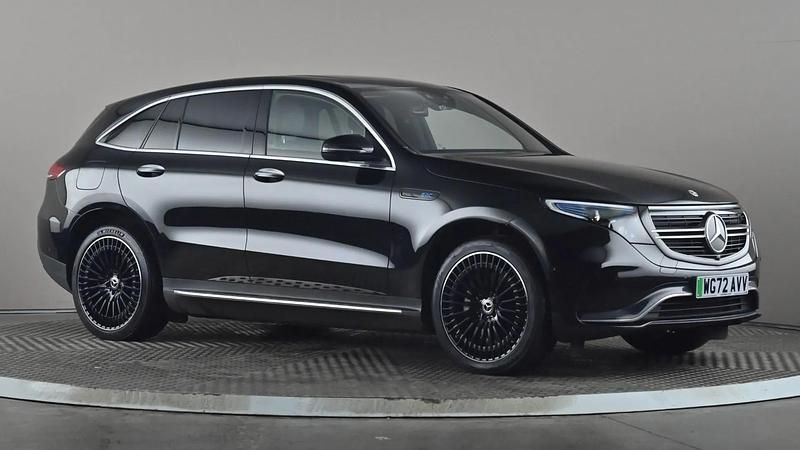 Used Mercedes EQC400 AMG Line Premium Plus 300 kW (408 HP) 2022 Black SUV