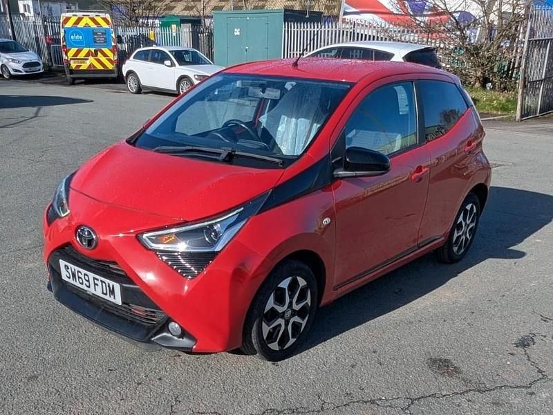 Used Toyota Aygo Trend 72 HP (52 kW) 2020 Red Hatchback