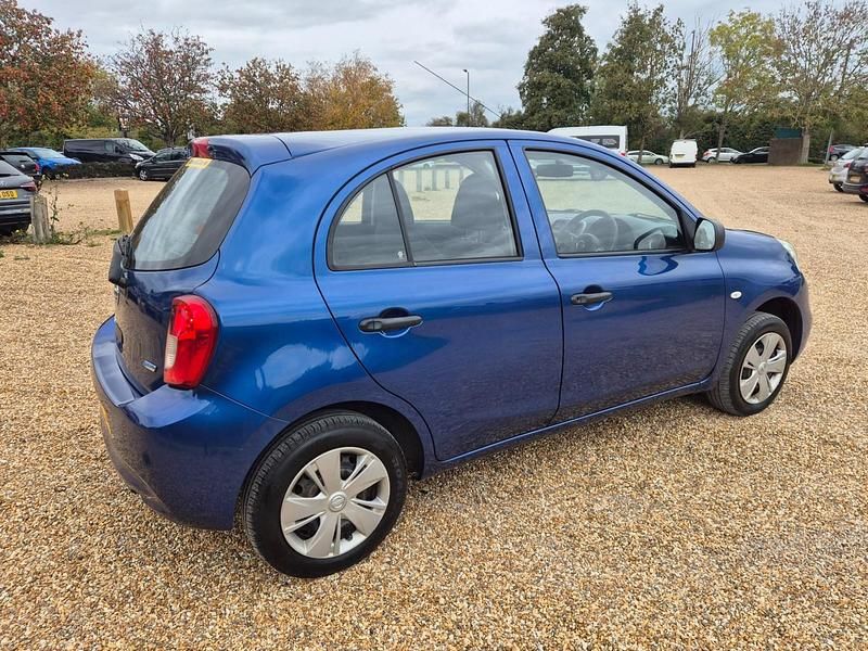 Used Nissan Micra Visia 80 HP (58 kW) 2014 Blue Hatchback