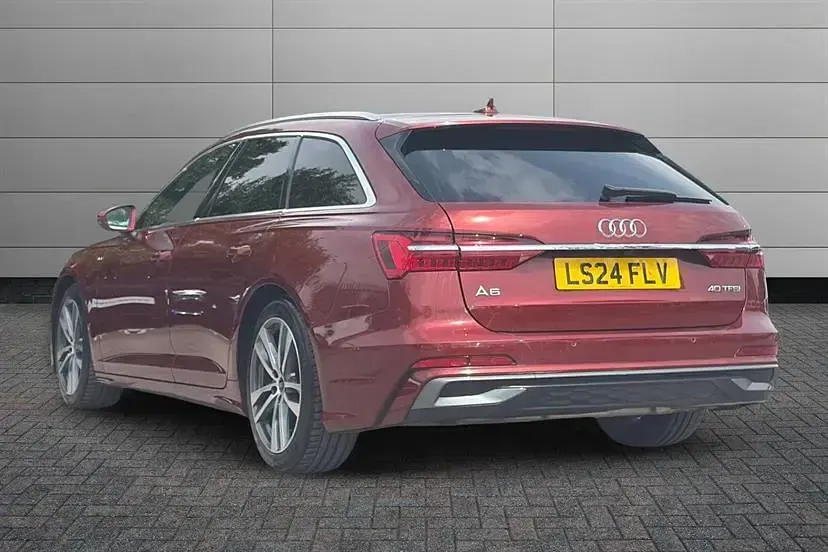 Used Audi A6 S-Line 204 HP (150 kW) 2024 Red Estate