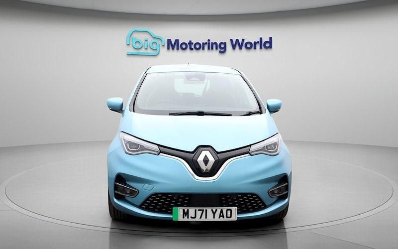 Used Renault Zoe GT-Line 100 kW (136 HP) 2021 Blue Hatchback