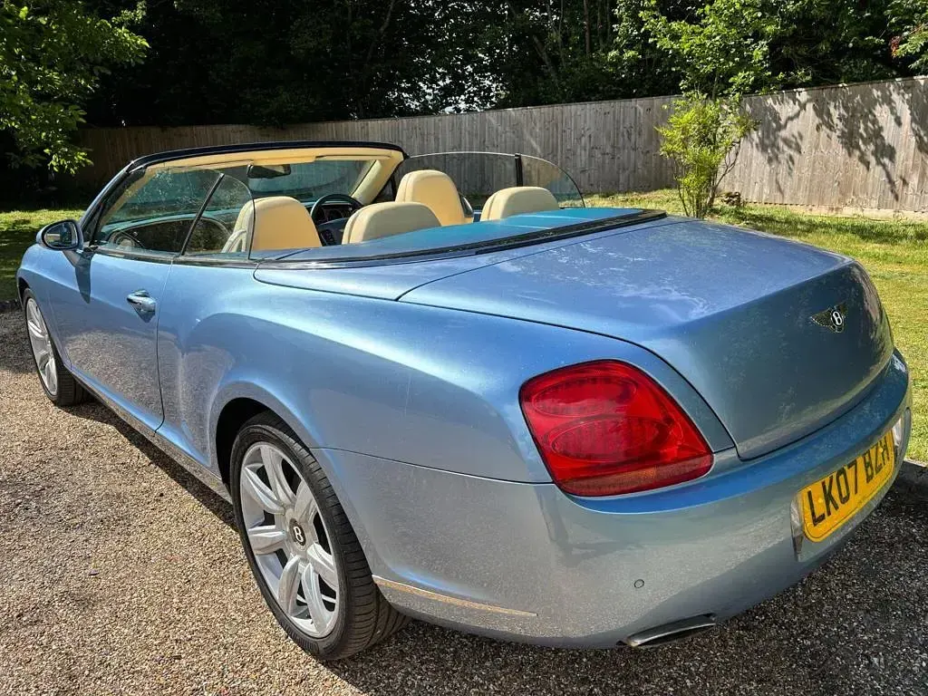 Used Bentley Continental GT Convertible 2007 Silver Cabriolet