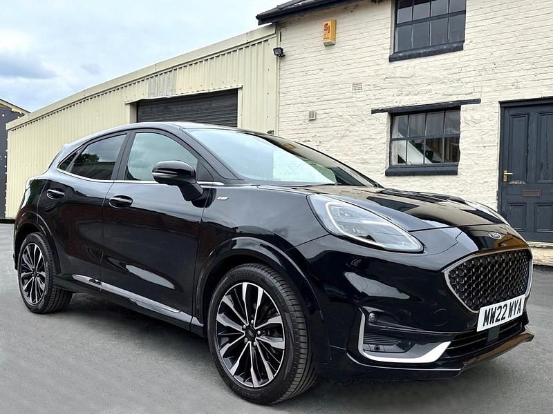 Black Used 2022 Ford Puma ST-Line SUV | £16,000 - Image 1/4