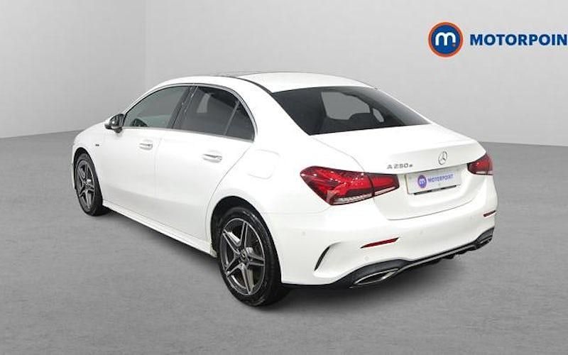 Used Mercedes A250 AMG Line Premium Plus 218 HP (160 kW) 2021 White Sedan