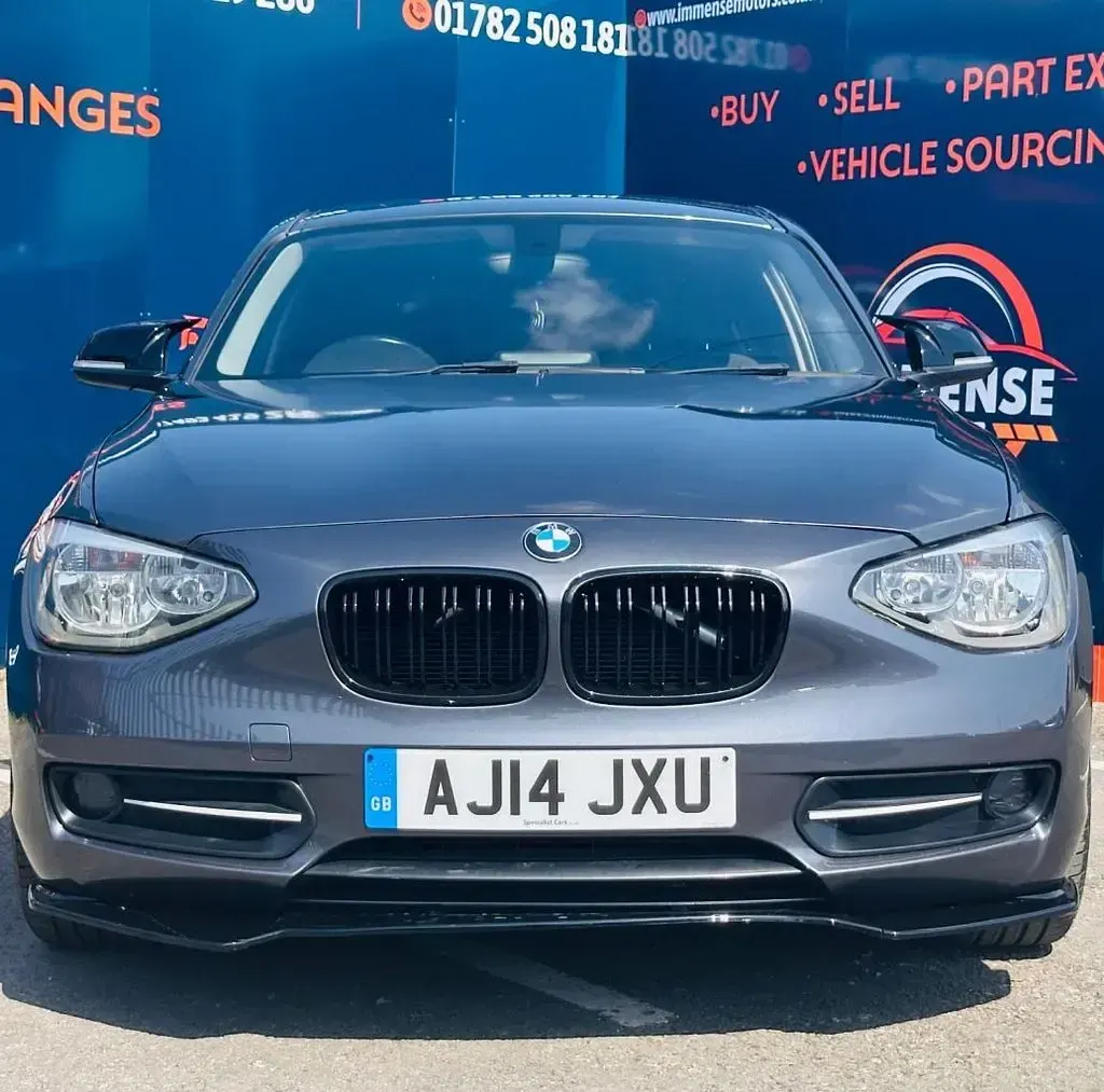 Used BMW 116 Sport Line 136 HP (100 kW) 2014 Grey Hatchback