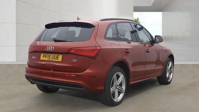 Begagnad Audi Q5 S-line plus 190 HK (139 kW) 2015 Röd SUV