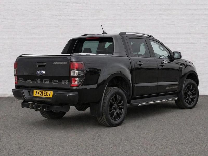 Begagnad Ford Ranger Wildtrack 210 HK (154 kW) 2021 Svart Pickup