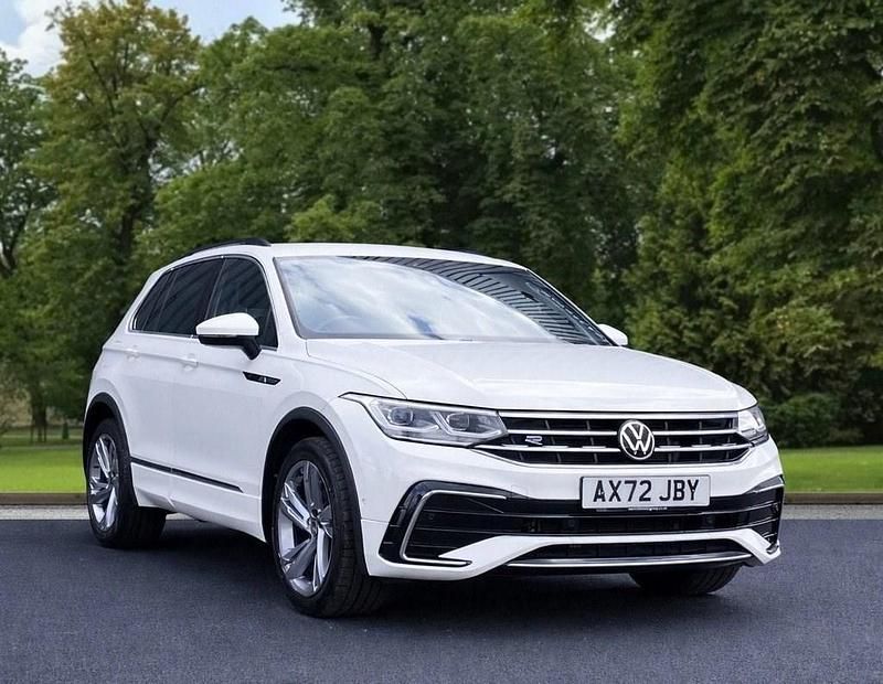 Used VW Tiguan R-line Edition 150 HP (110 kW) 2023 White SUV