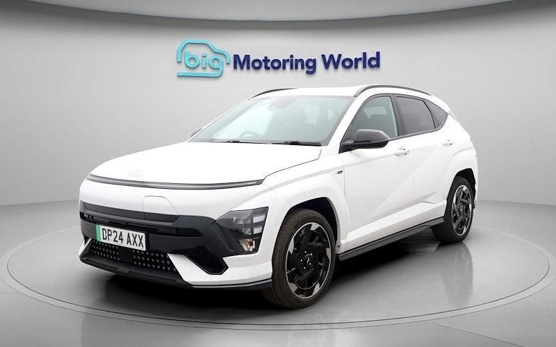 Used Hyundai Kona N Line 160 kW (218 HP) 2024 White SUV
