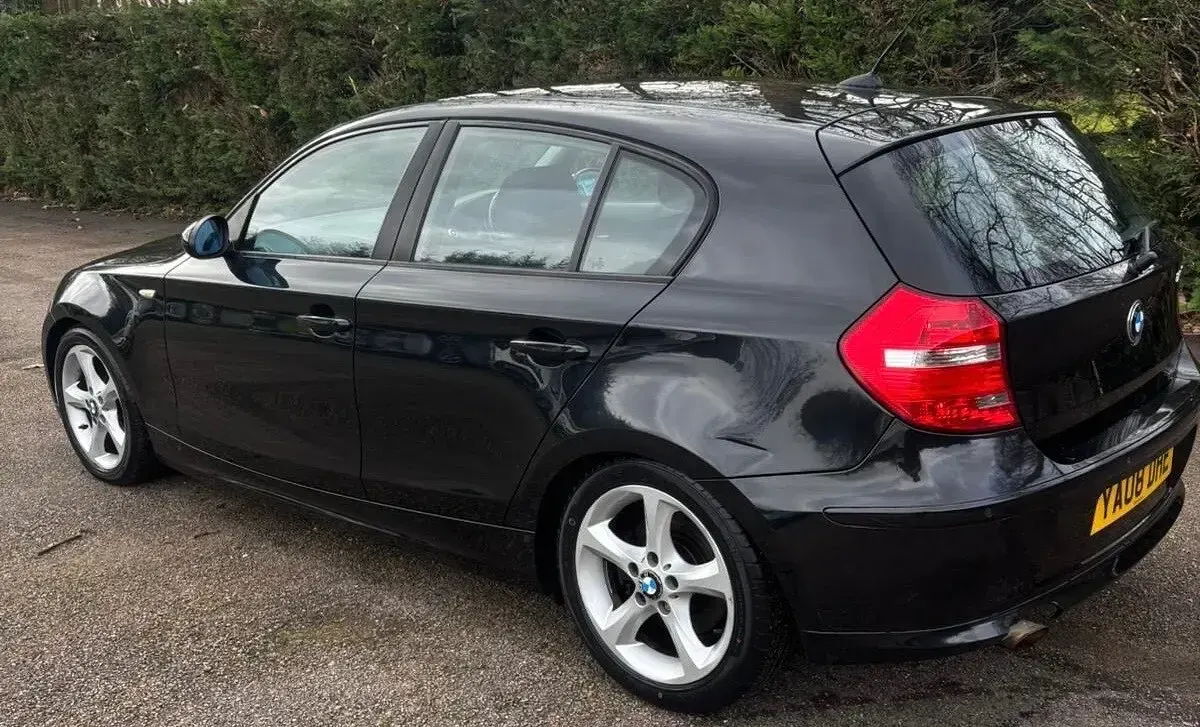 Used BMW 118 2008 Black Hatchback