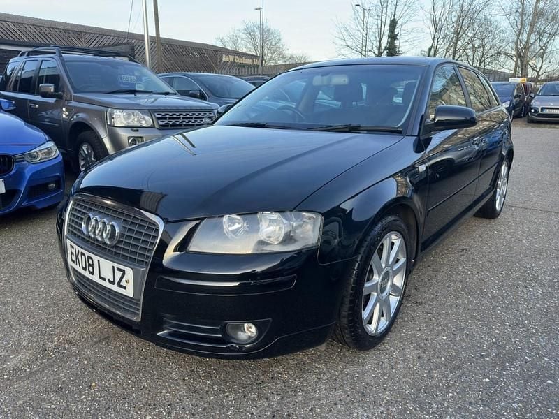 Used Audi A3 Sport 125 HP (91 kW) 2008 Black Hatchback