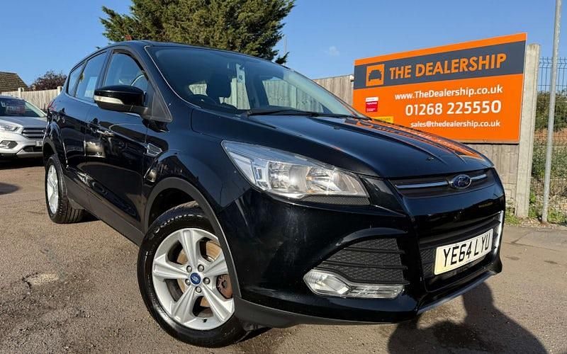 Black Used 2015 Ford Kuga Zetec SUV | £4,990 (Good price) - Image 1/4