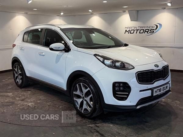 Used Kia Sportage GT-Line 115 HP (84 kW) 2018 White SUV