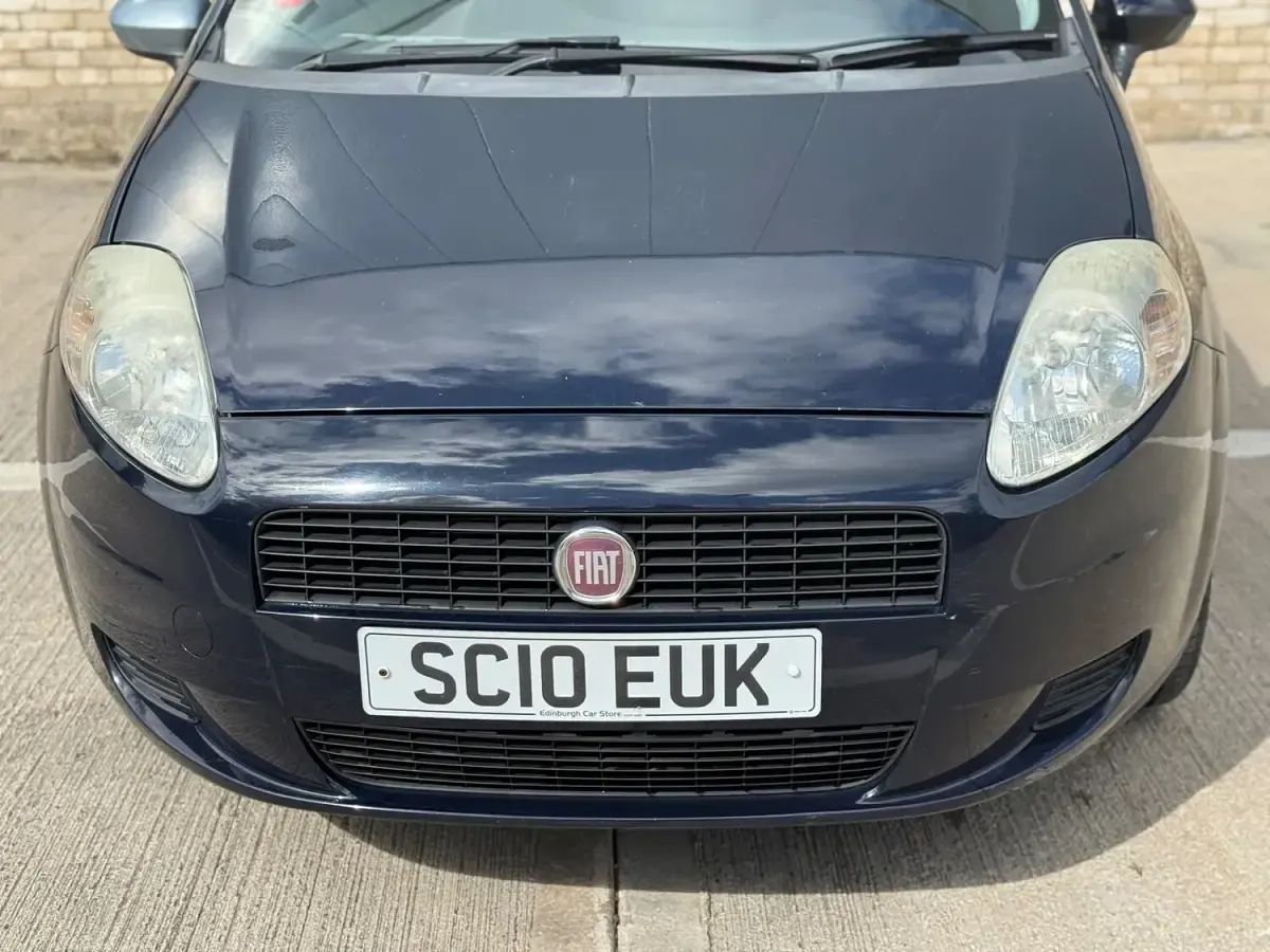Used Fiat Grande Punto 2010 Blue Hatchback