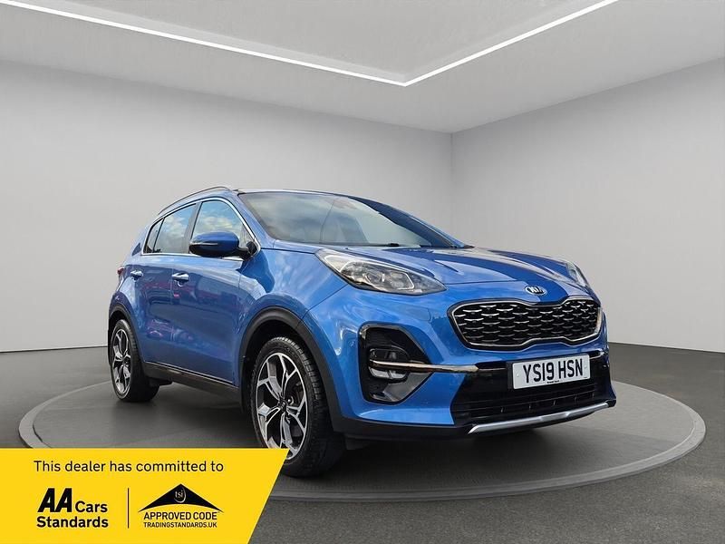 Used Kia Sportage GT-Line 2019 Blue SUV