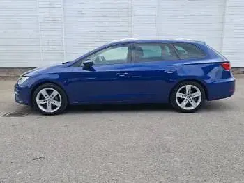 Used Seat Leon FR 150 HP (110 kW) 2020 Blue Estate