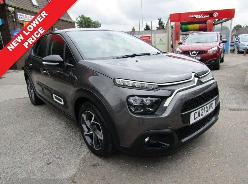 Grey Used 2021 Citroën C3 Shine Hatchback | £12,500 (Fair price) - Image 1/3