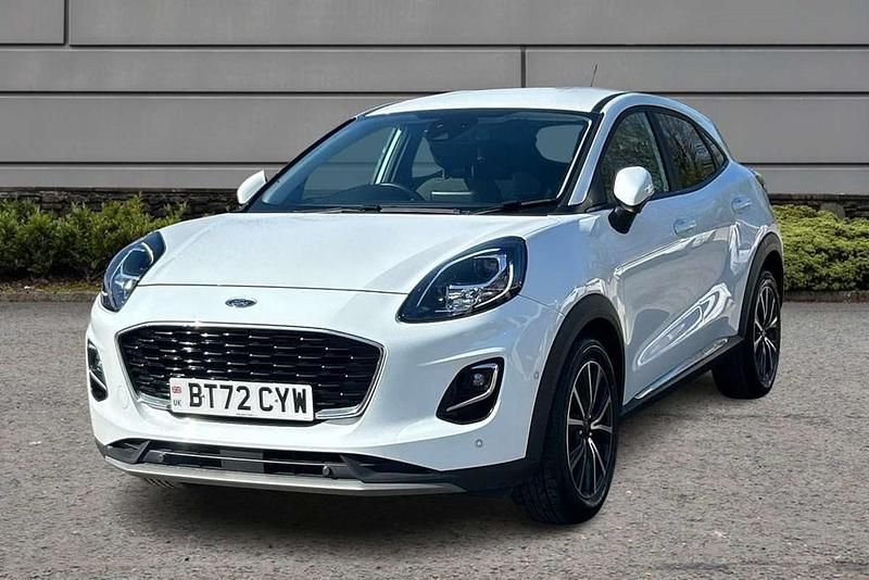 Usado Ford Puma Titanium 123 CV (90 kW) 2022 Blanco SUV