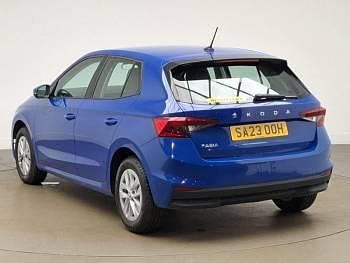 Used Skoda Fabia Comfort 110 HP (80 kW) 2023 Blue Hatchback