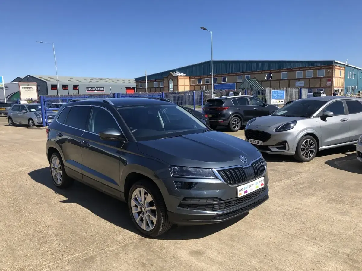 Gebraucht Skoda Karoq SE L 116 PS (85 kW) 2018 Grau SUV