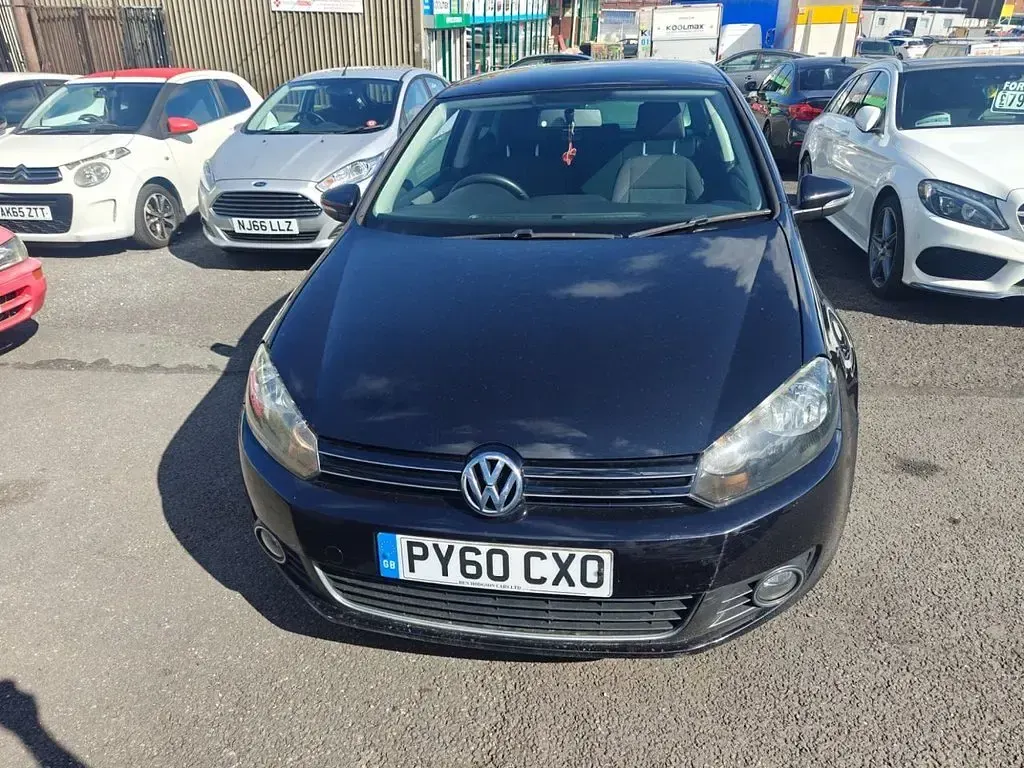 Used VW Golf VI GT 160 HP (117 kW) 2010 Black Hatchback