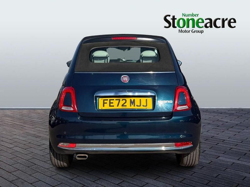 Used Fiat 500 Dolcevita 70 HP (51 kW) 2022 Blue Cabriolet