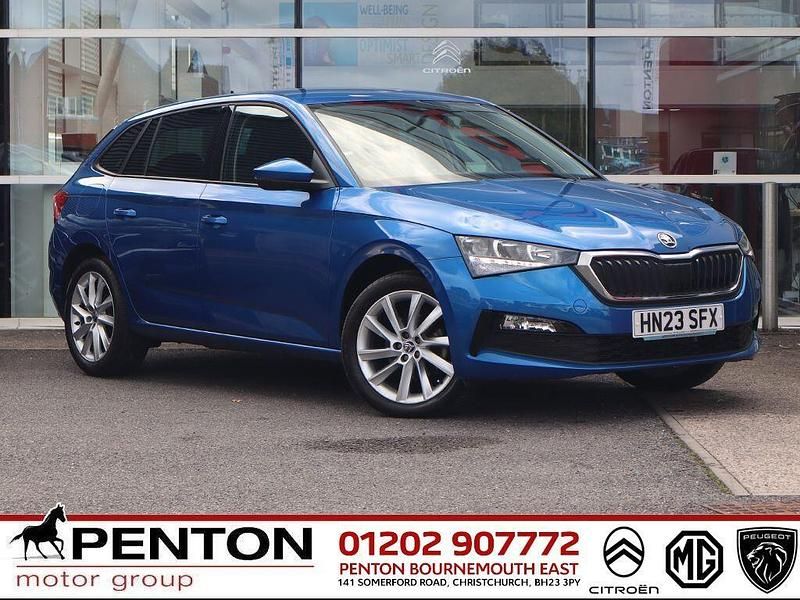 Blue Used 2023 Skoda Scala SE L Hatchback | £14,990 (Fair price) - Image 1/4