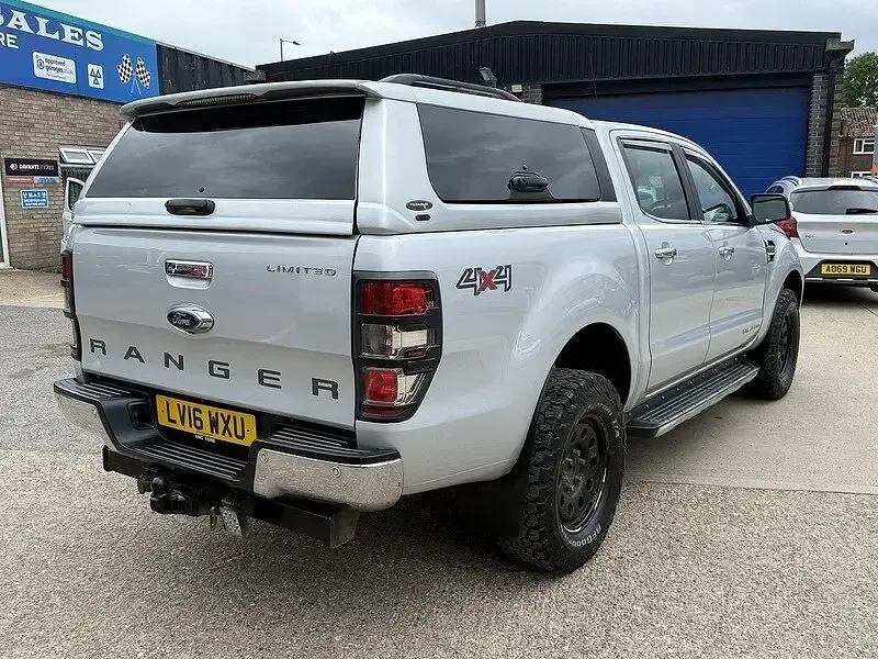 Used Ford Ranger Limited 2016 Silver Pickup