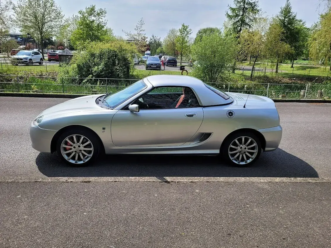 Used MG TF 135 HP (99 kW) 2004 Silver Cabriolet