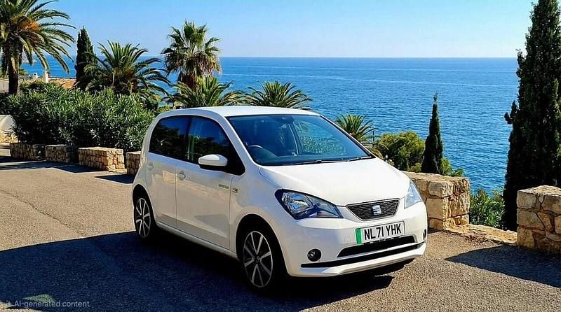 Used Seat Mii Electric 61 kW (83 HP) 2021 White Hatchback