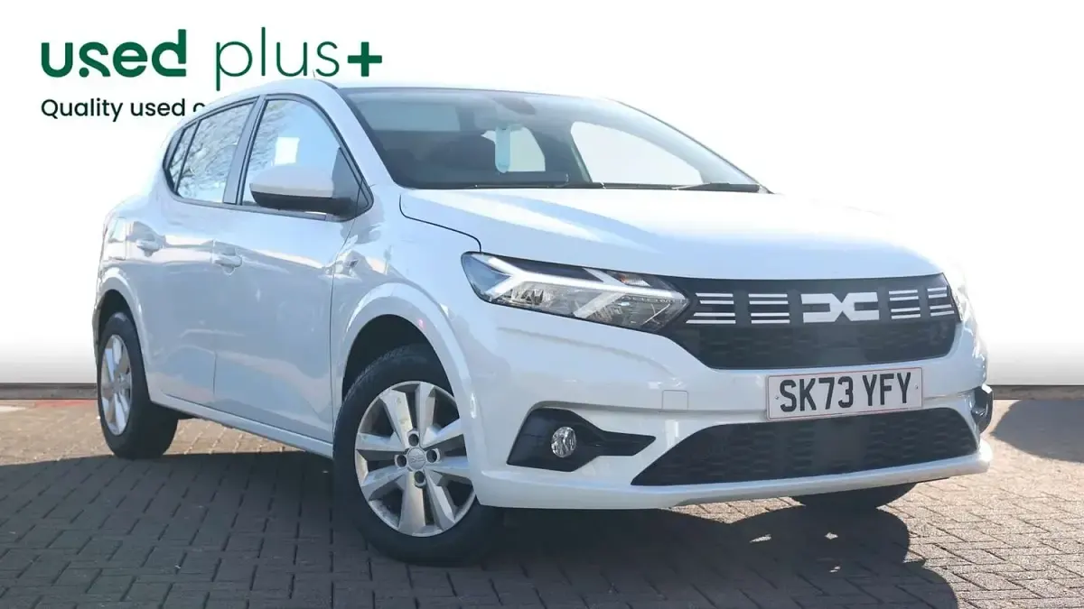 Used Dacia Sandero Expression 91 HP (66 kW) 2023 White Hatchback