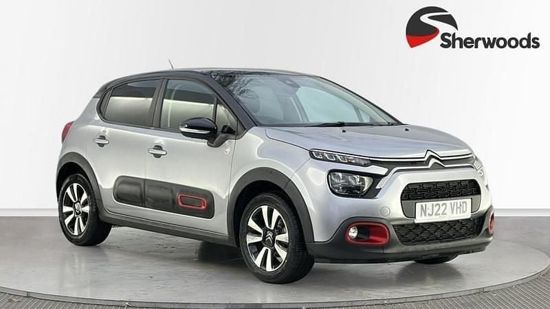 Grey Used 2022 Citroën C3 PureTech Hatchback | £10,199 (Fair price) - Image 1/4