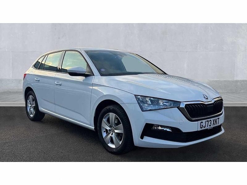 Moon white metallic Used 2023 Skoda 110 R SE Estate | £14,482 (Super price) - Image 1/4